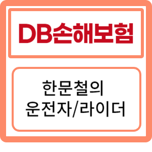 DB손해보험의 운전자보험/라이더보험 소개-억울한 교통사고와 대비하는 노하우