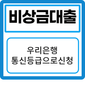 우리은행 비상금대출: 통신등급만으로 간편하게 자금 마련하기